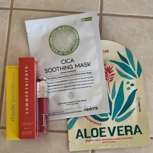 RHODE Lip Shae Butter and beauty bundle